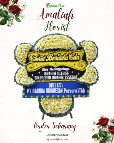 Papan Bunga Duka di Cimacan
