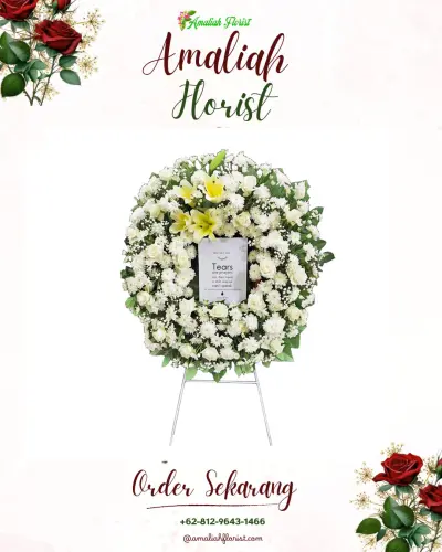Krans Bunga Duka Cita di Cimacan